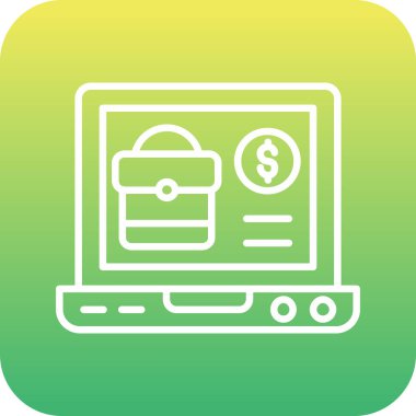 Seo simgesinin vektör illüstrasyonu