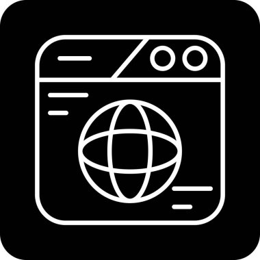 seo modern simgesinin vektör illüstrasyonu