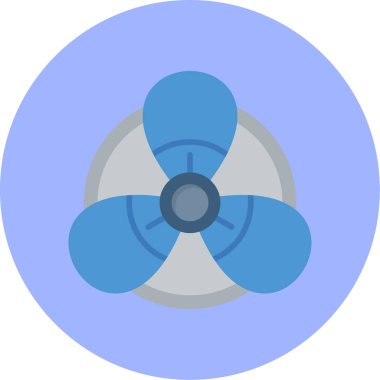 fan simgesi vektör illüstrasyonu