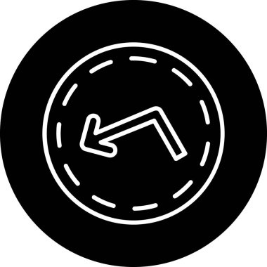 ok simgesinin vektör illüstrasyonu