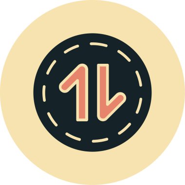 Bozuk para kumarhanesi rulet simgesi