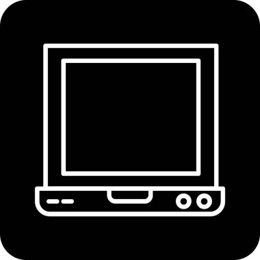 ekran simgesini, vektör tasarımını izle