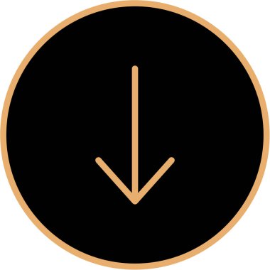 ok simgesi vektör illüstrasyonu