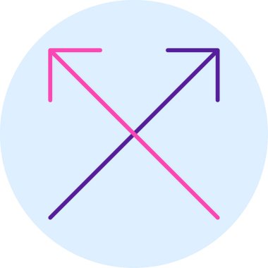 ok işareti web simgesi, vektör illüstrasyonu