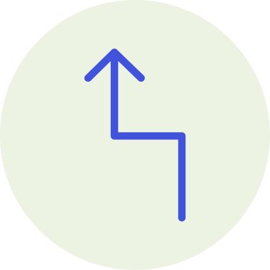 Ok. Web simgesi basit illüstrasyon