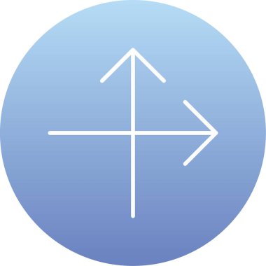 ok simgesi vektör illüstrasyonu