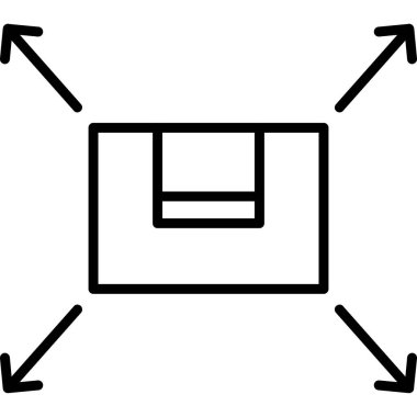 seo modern simgesinin vektör illüstrasyonu