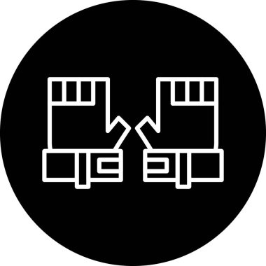 seo modern simgesinin vektör illüstrasyonu