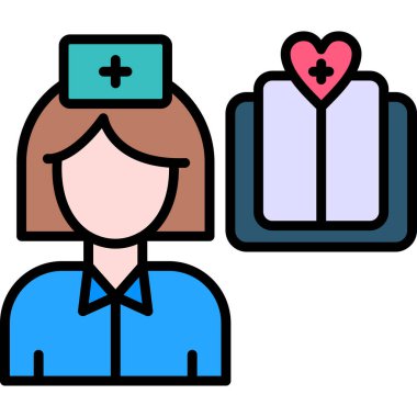 Hemşire hemşire ikonu.