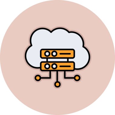 Bulut deposu. Basit tasarım