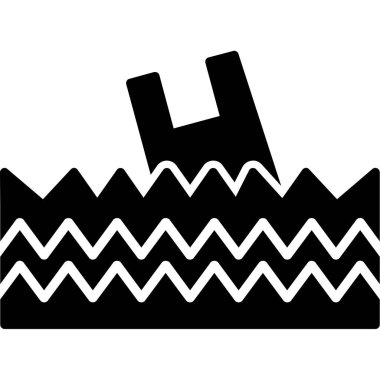 Bir ağaç simgesinin vektör illüstrasyonu