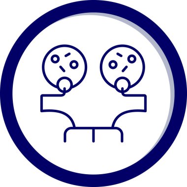 Modern b 'nin vektör illüstrasyonu eksik simgesi