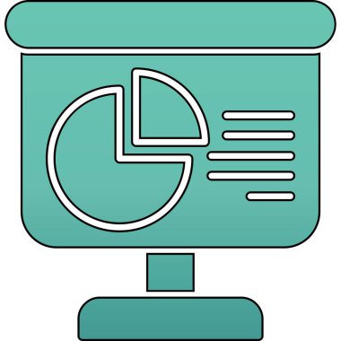 seo modern simgesinin vektör illüstrasyonu