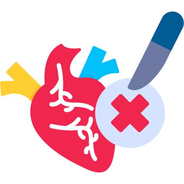 kalp organ hastalığı simgesi