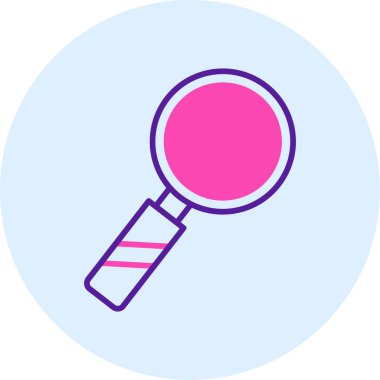 Büyüteç. Basit resimleme