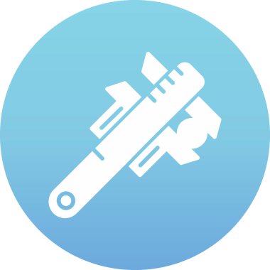 İzole edilmiş tek bir tamir simgesinin vektör illüstrasyonu