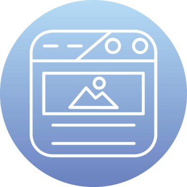 Cep telefonu. Web simgesi basit illüstrasyon