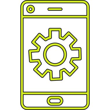 Simge Moda Biçimi İzole Arkaplanda Ayarlanıyor