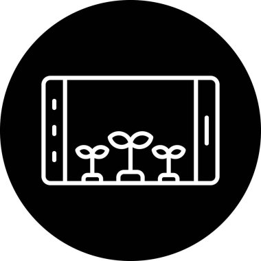 seo modern simgesinin vektör illüstrasyonu