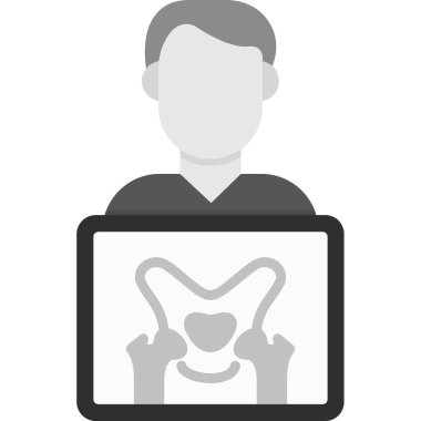 İnsan simgesi vektör illüstrasyon tasarımı ile video oyunu