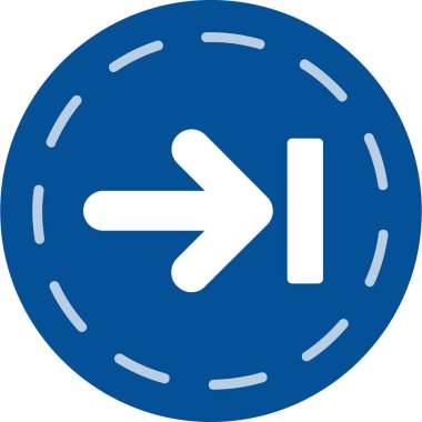 yön ikonu vektör illüstrasyonu