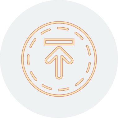 Modern simgenin vektör illüstrasyonu