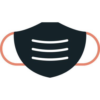 kalkan ikon vektör illüstrasyonu