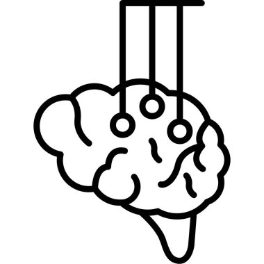 Beyin bilimi simgesi ana hatlarıyla