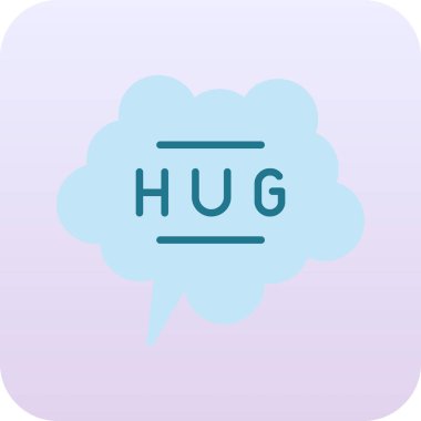 bir yüz simgesine sahip izole ileti