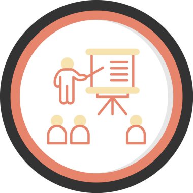 İnsan simgesinin vektör illüstrasyonu