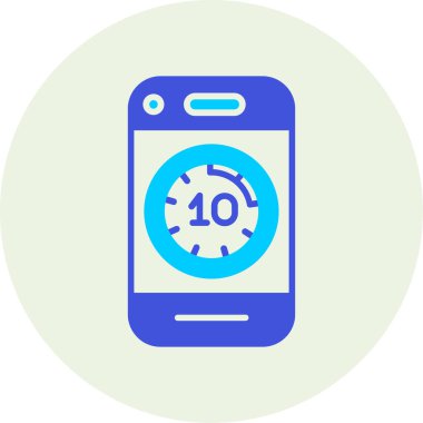 cep telefonu ikonu vektör illüstrasyonu