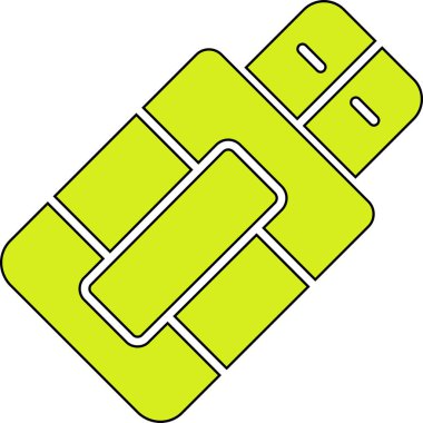 kontur simge tasarım vektörü