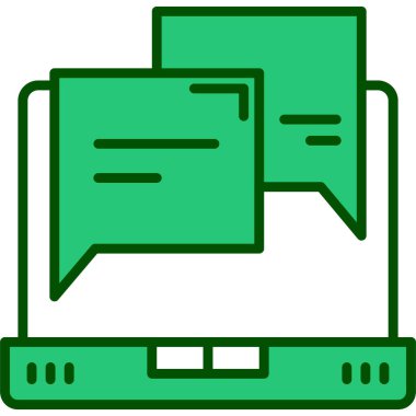 sohbet ileti simgesi