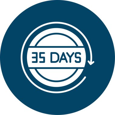 35 gün simge, 35 gün geri sayım, 36 gün simge