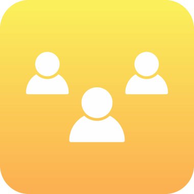 Kullanıcı simgesinin vektör çizimi