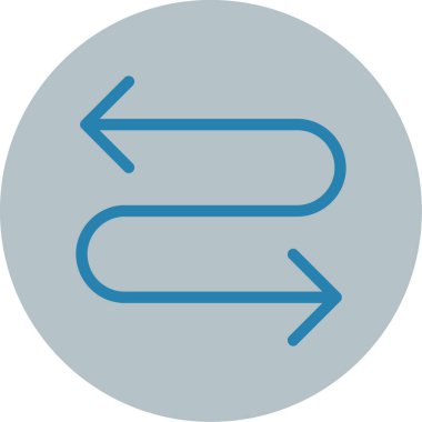 yön sağ ok simgesi vektör illüstrasyonu