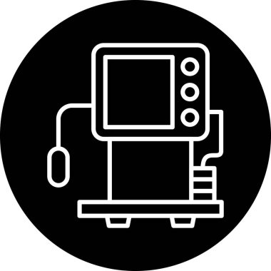 Projeniz için vektör lcd simgesi