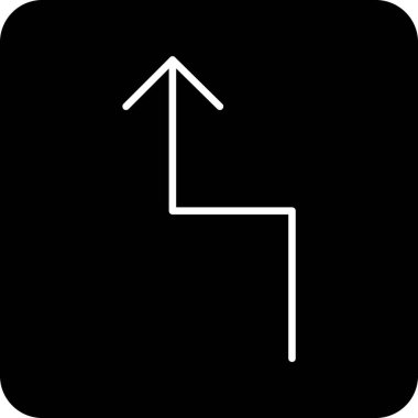 ok simgesi vektör illüstrasyonu