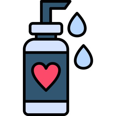 Su şişesi simgesi, taslak biçimi