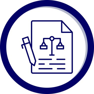 İş simgesinin vektör illüstrasyonu