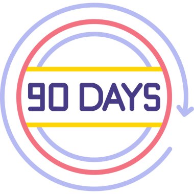 Simgeye, ana vektör simgesine 90 gün kaldı