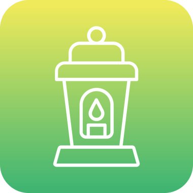 Modern b 'nin vektör illüstrasyonu kahve ikonundan yoksun