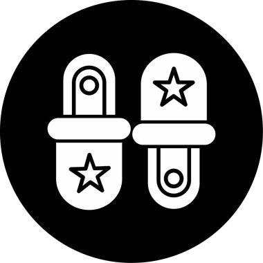 hap ikonu, modern tasarım illüstrasyonu