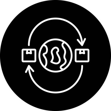 seo modern simgesinin vektör illüstrasyonu