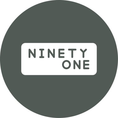 Tek bir modern simgenin vektör illüstrasyonu