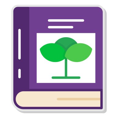 Cep telefonu simgesi olan ağaç, vektör illüstrasyonu