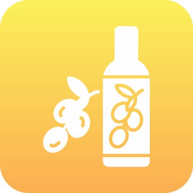 Bir şişe zeytinyağı ve bir dilim zeytinyağı..