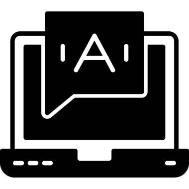 bilgisayar simgesi vektör illüstrasyonu