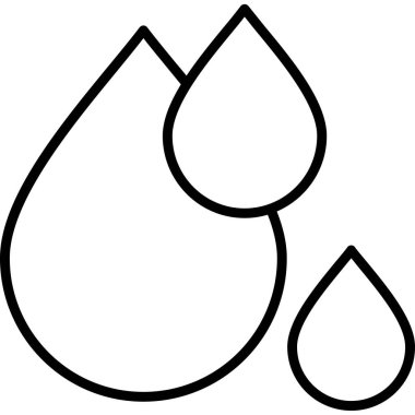 Ana hatlar biçiminde su bırakma simgesini bırak