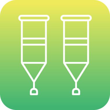 Benzersiz DNA vektör çizgisi simgesi